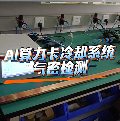 高精度气密与流量检测技术护航AI算力卡冷却系统